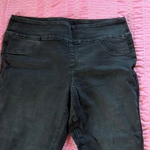 Sonoma pull on black skinny leg jegging